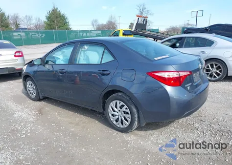 2018 Toyota Corolla Le из США, поврежденный, VIN 2T1BURHE3JC061674